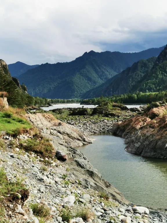 Любимый берег гостевой дом на берегу Катуни