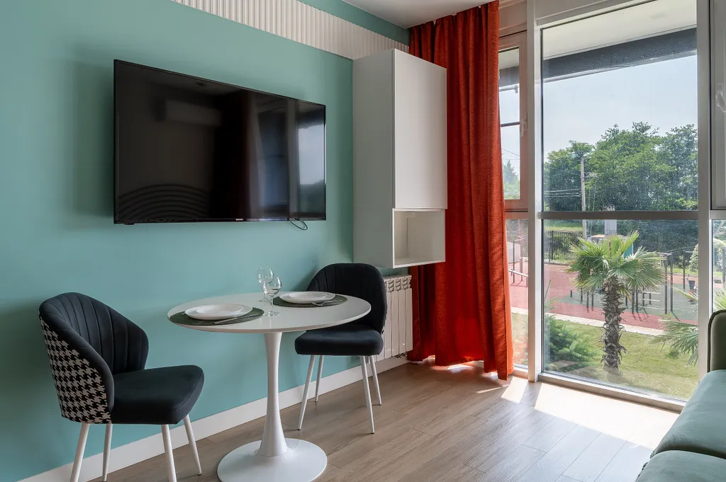 Квартира Дизайнерская квартира Real Apartments с одной спальней — Сочи