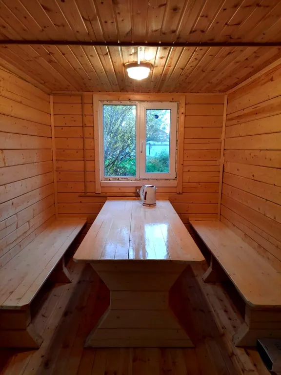 Дом с сауной на дровах