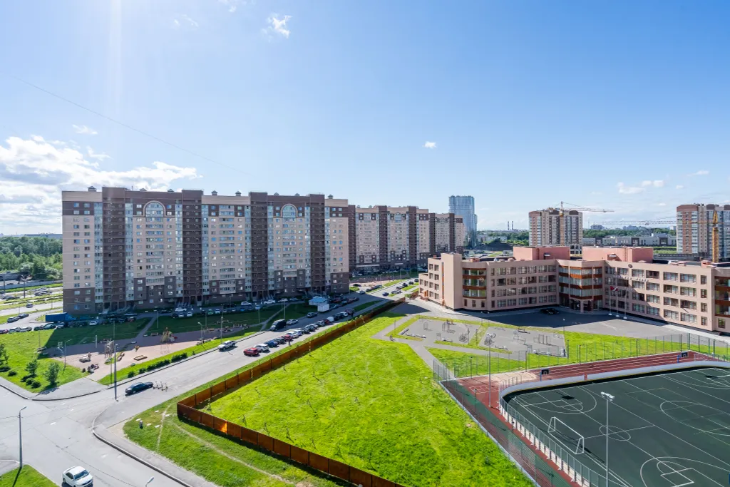 Квартира Квартира Яркая студия в 15 минутах от центра — Санкт-Петербург