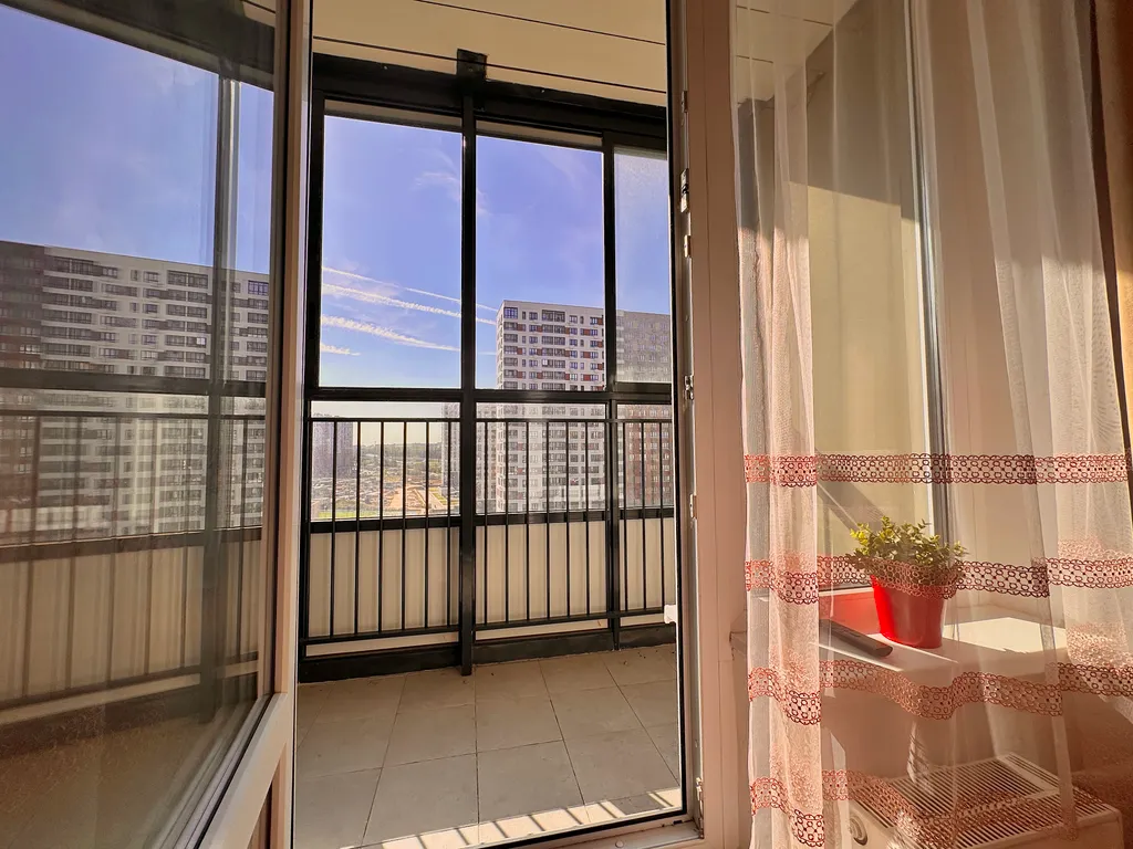 Просторная 1-комнатная квартира для 4 человек рядом с метро Аннино.