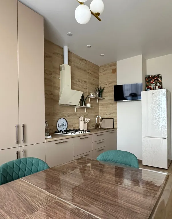 Двухкомнатные апартаменты в центре города с панорамным видом