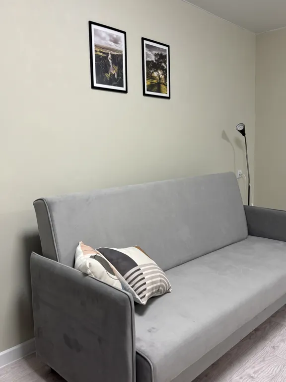 Однокомнатная квартира в фисташковом цвете