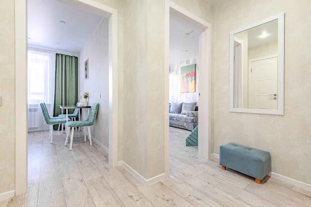 У залива в престижном микрорайоне, кондиционер, с гостиничным сервисом