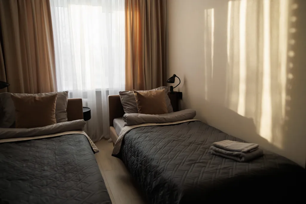 Новая квартира с 2-мя спальнями и большой кухней-гостиной