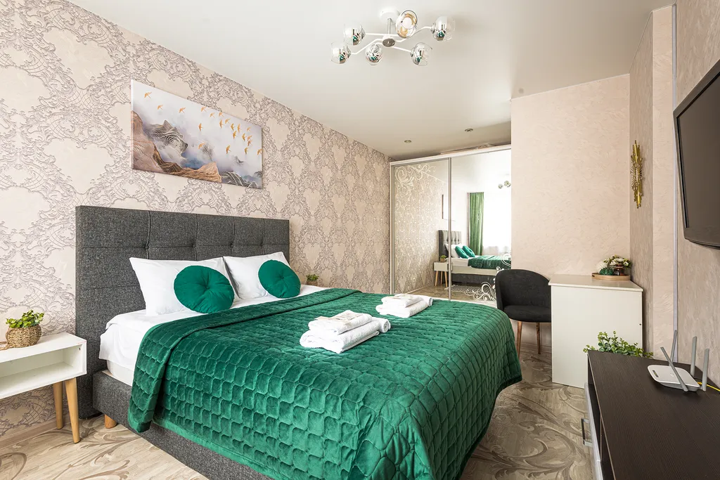 В зеленом микрорайоне Университет, гостиничный сервис, бесконтактно