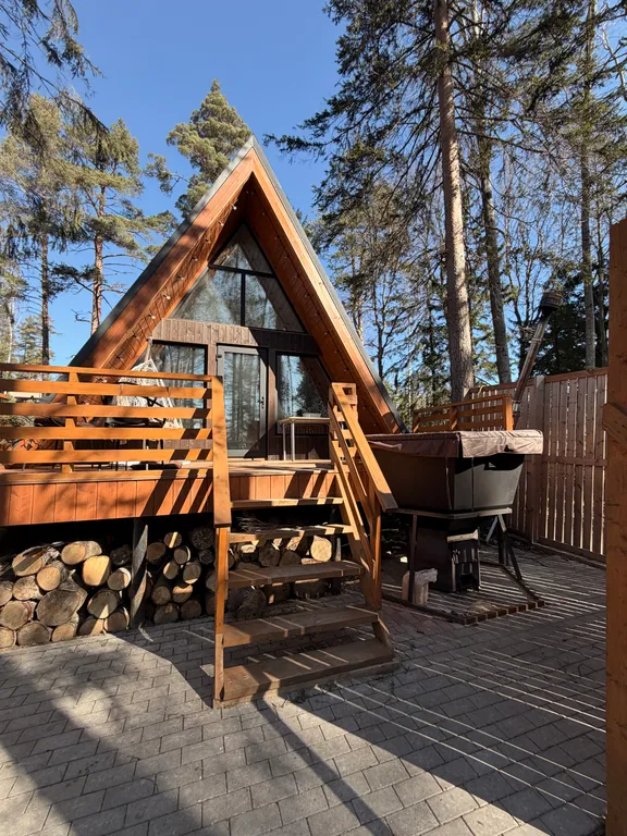 Дом 45m2 — банный чан, кухня, Wi-Fi