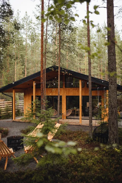 Гостевой дом с видом на лес