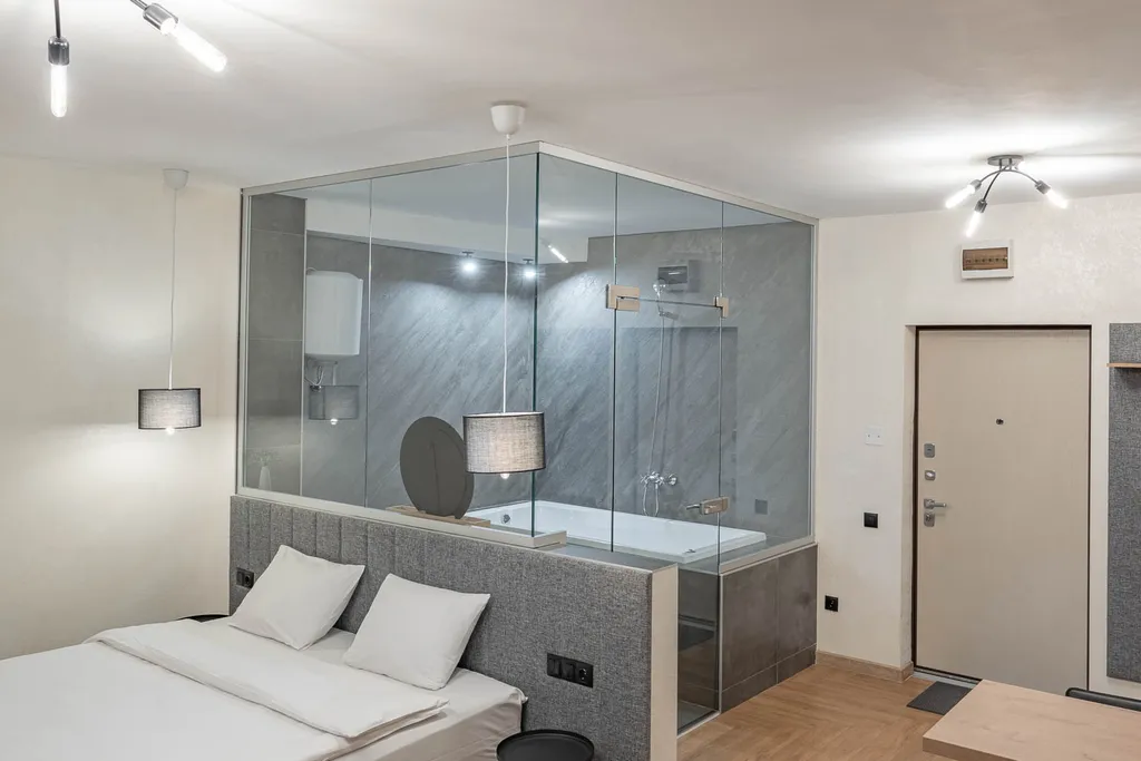 Прозрачный люкс с видом на реку