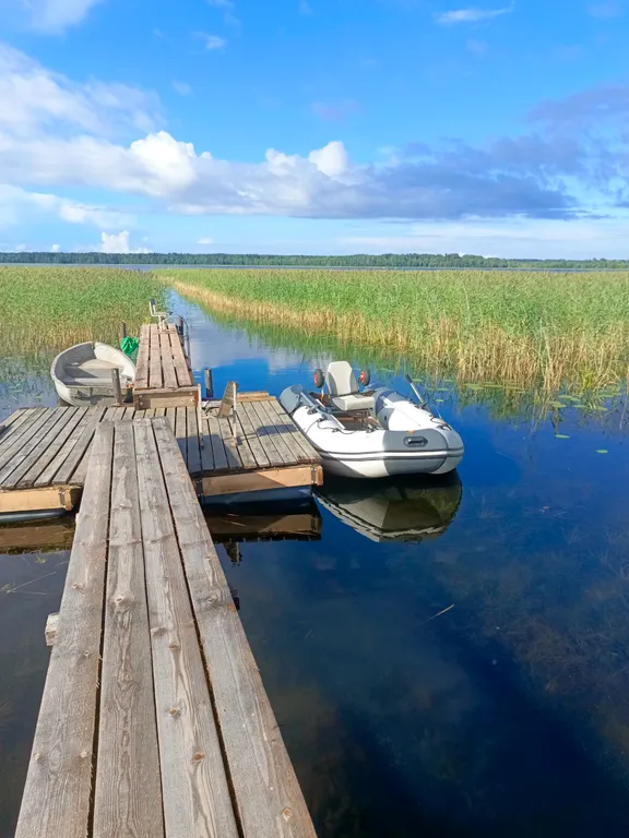 Коттедж Уютный домик на берегу озера Отрадное — Солнечное