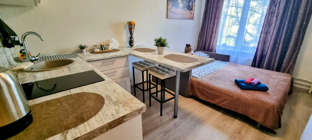 Квартира Квартира Уютная студия — Москва