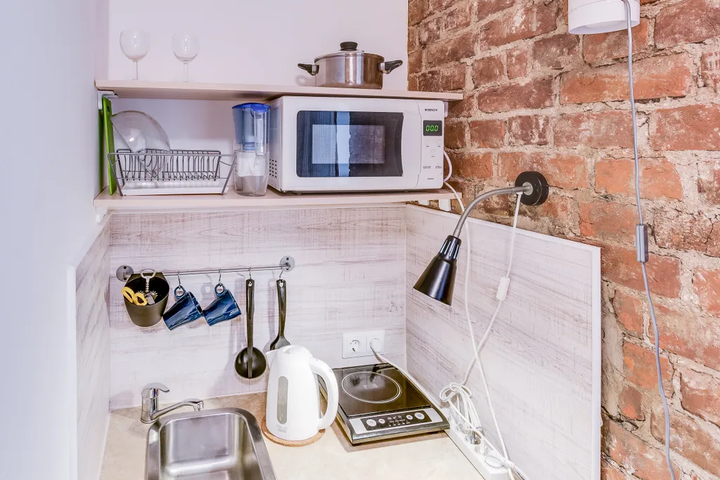 Квартира Квартира Уютная двухуровневая студия в центре СПб, напротив Московского вокзала — Санкт-Петербург