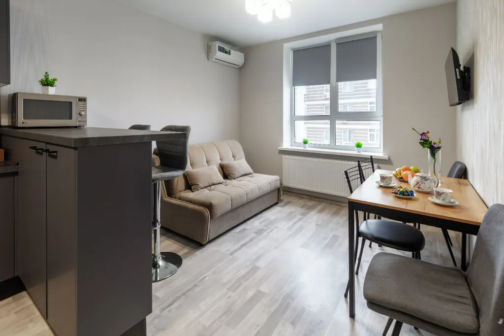 Уютная квартира с видом на город