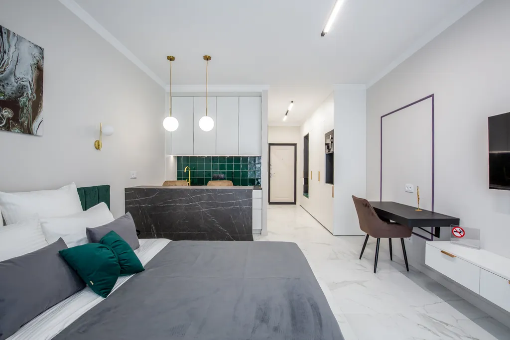 Стильная  квартира-студия