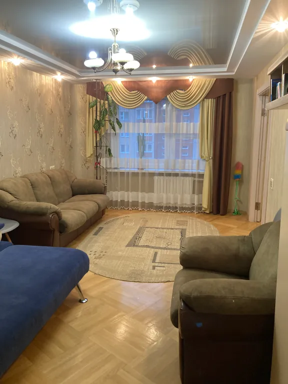 Квартира Квартира Уютная трешка, рядом метро Аэродромная — Минск