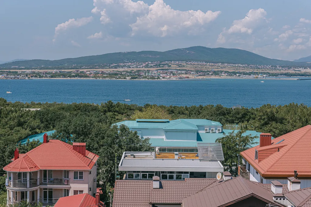 Квартира Квартира Уютная студия с видом на море в  ЖК Черноморский-2 — Геленджик