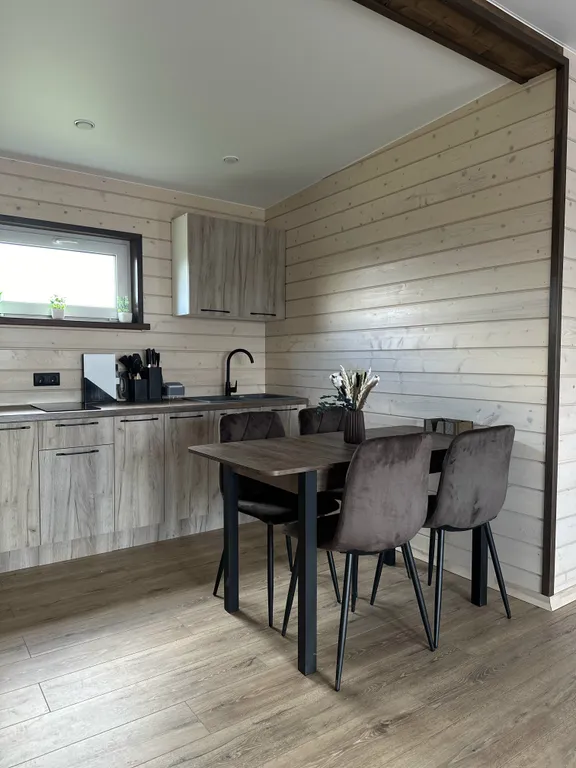 Дом с баней и банным чаном