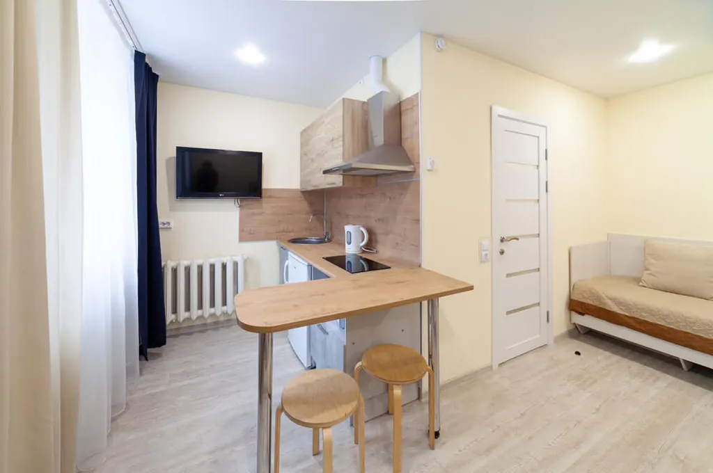 Уютная трехместная студия