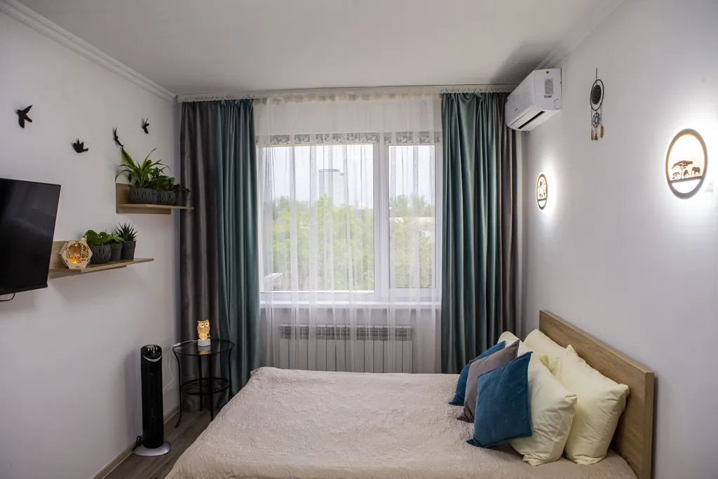 Уютная студия с видом на горы