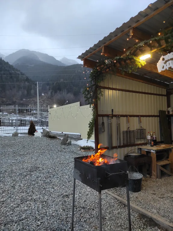 Квартира Квартира Апартамент с видом на горы — Архыз