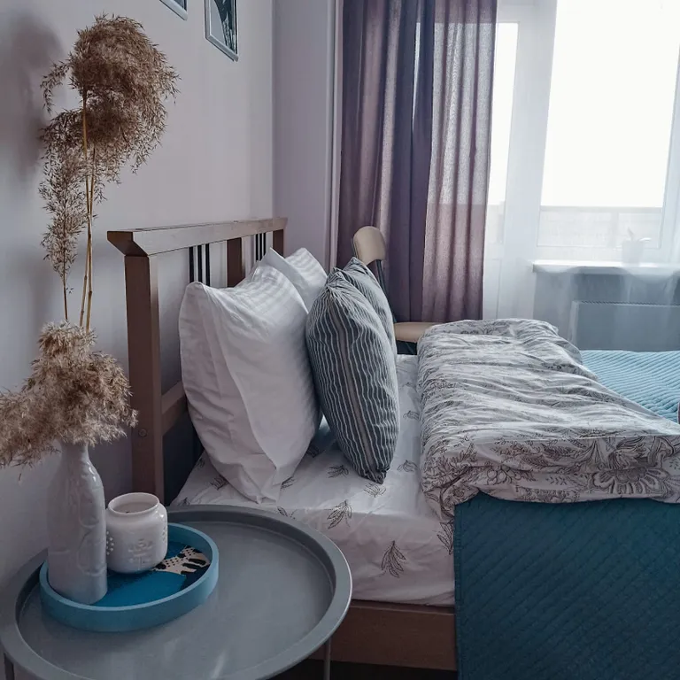 Уютная студия с видом на сады