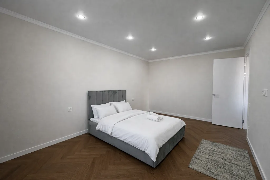 Просторная евротрешка бизнес-формата с видом на горы в ЖК Rams City