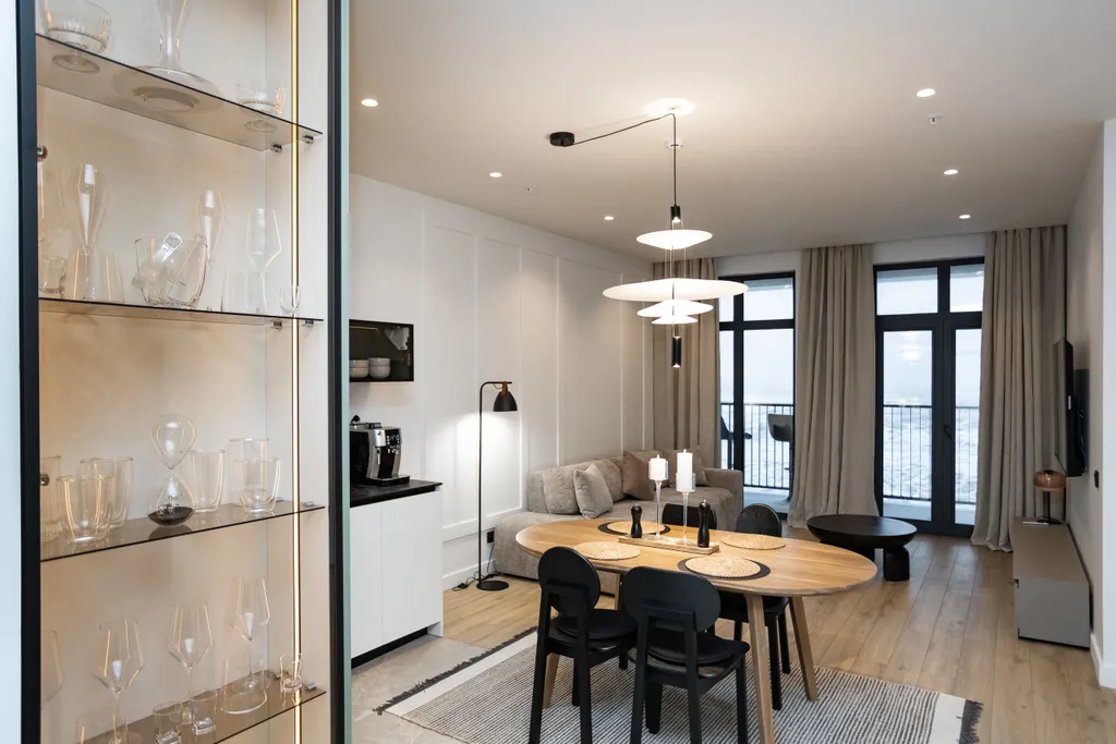 Дизайнерская квартира с видом на море by Karmann`s Apartments