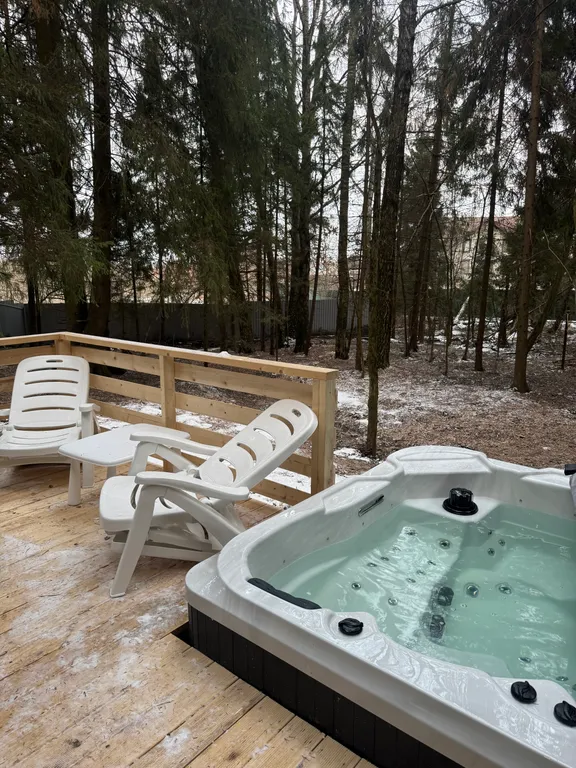 Коттедж с сауной и джакузи, 74 кв.м