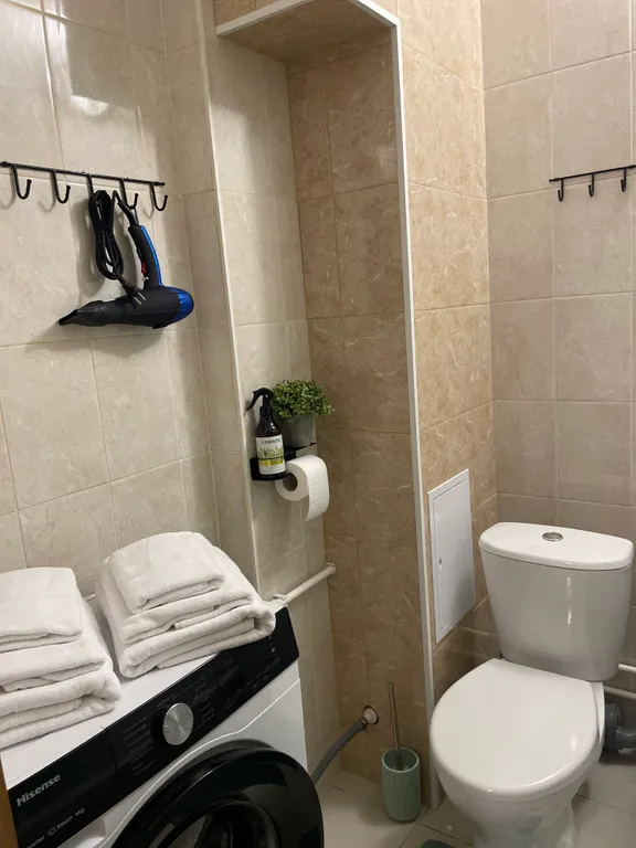 Квартира Уютная квартира с дизайнерским ремонтом — Песочный