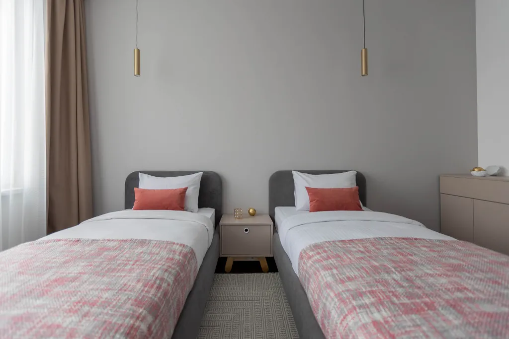 Квартира Новая квартира Бургунди Сьют с дизайнерским интерьером — Москва