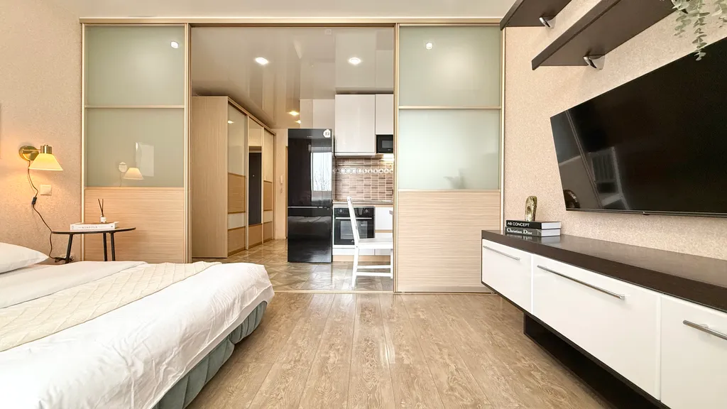 Hugge Place |Уютная студия на 1 этаже у Автовокзала с самозаселением