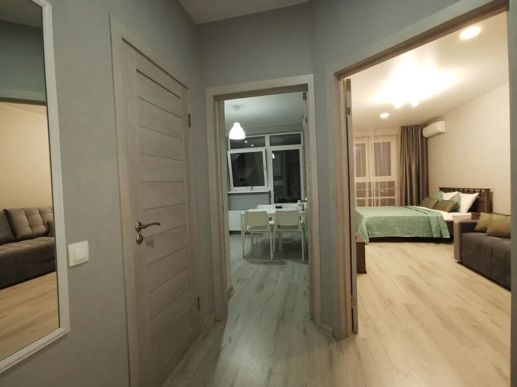 Квартира Бирюзовая квартира в ЖК Кубанский — Краснодар