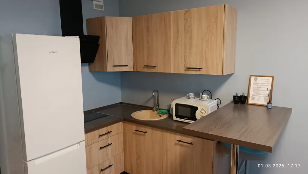 Студия на высоком этаже