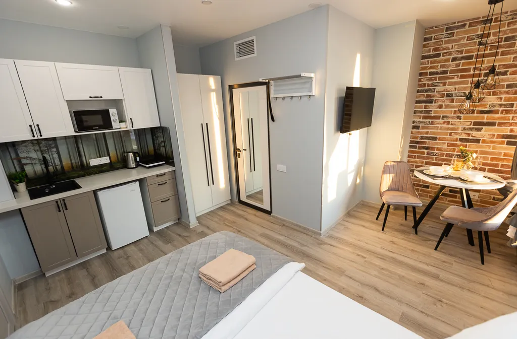 Уютная студия рядом с лесопарком