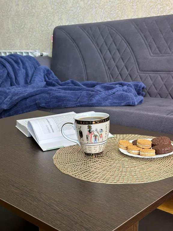 Уютная квартира с видом на город в двух шагах от метро — аренда посуточно в Баку