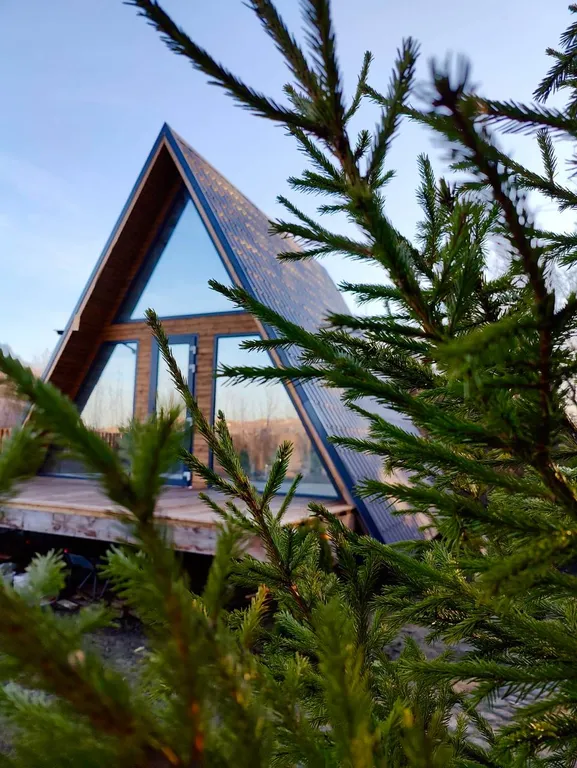 Уютный загородный эко-дом Нарния. Афрейм в тихом месте