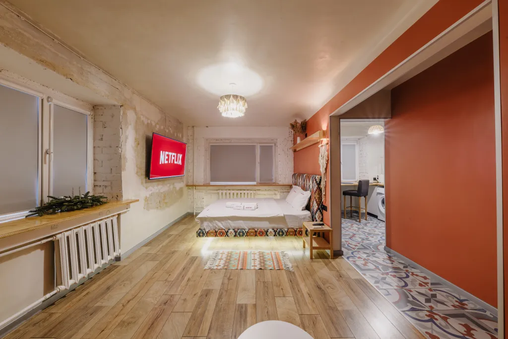 Фирменные апартаменты с дизайнерским ремонтом Boho