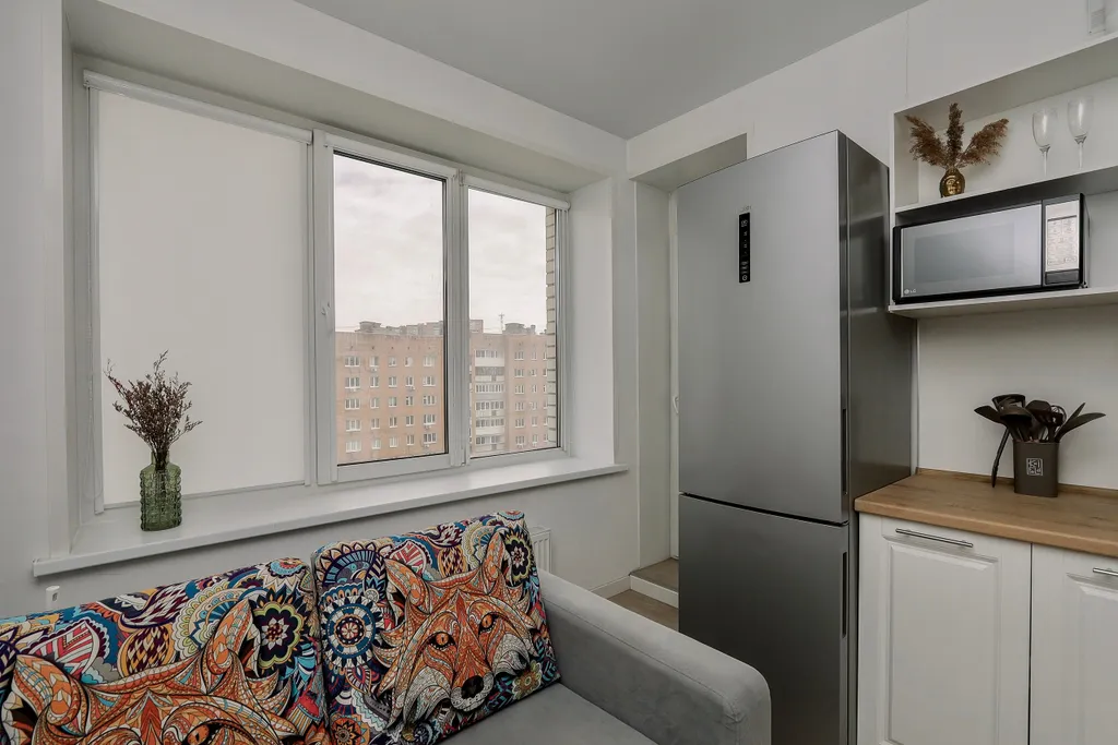 4 Угла: 1К в ЖК Ривьера вблизи набережной пруда, Горького, 151