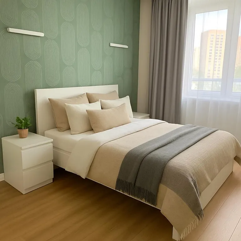 Квартира Современная евро-двушка в новом доме — аренда посуточно в Омск