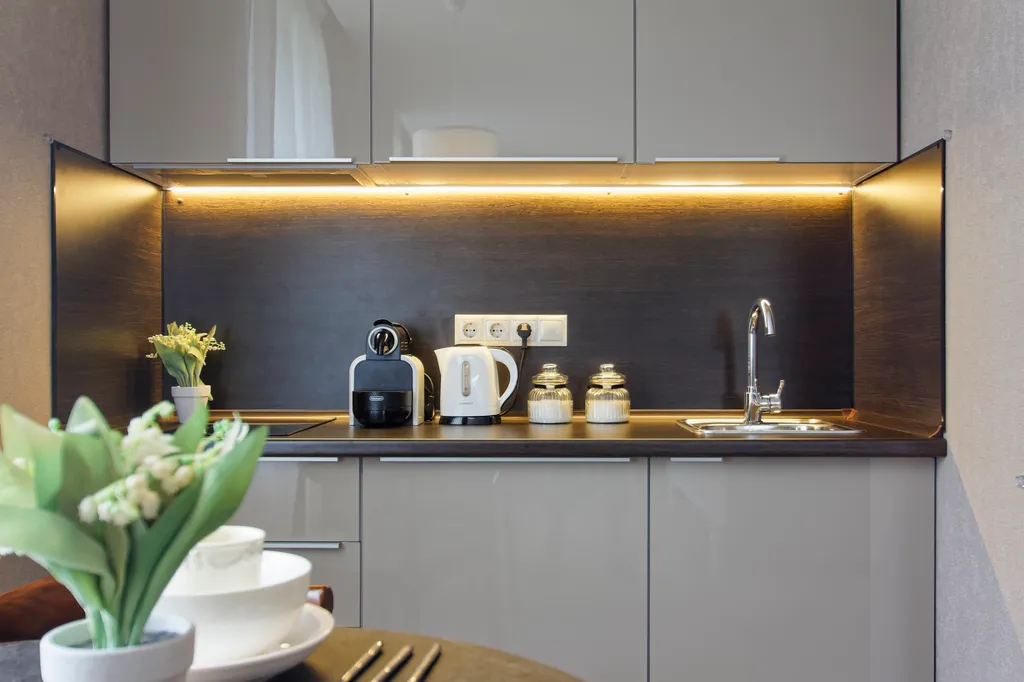 Студия в доме у озера