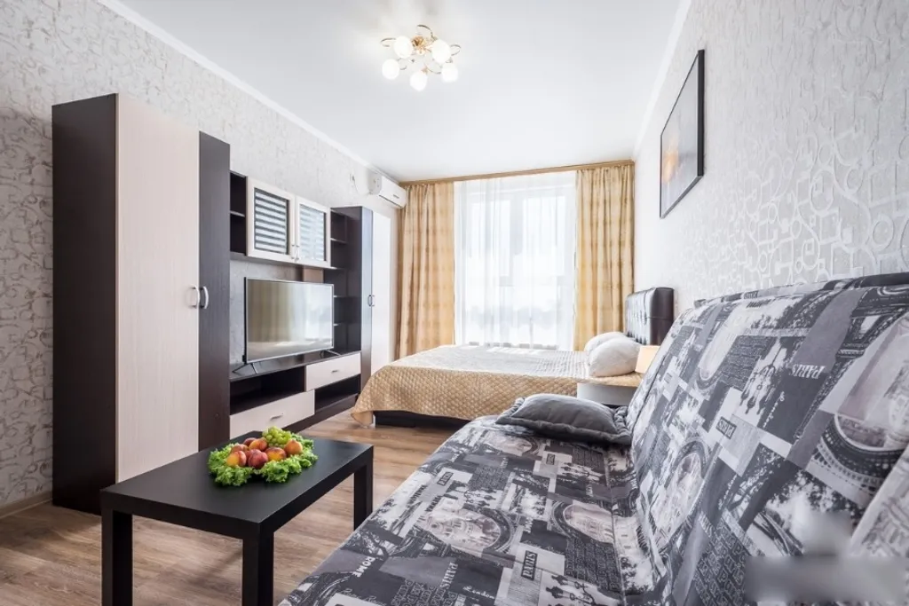 Квартира Квартира Панорама на стадион и парк Галицкого, жк «большой», 24 этаж, 24/7 — Краснодар