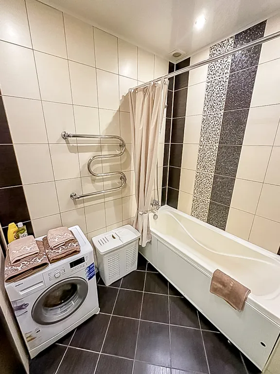 1-комнатная квартира с видом на парк За Саймой и реку Обь