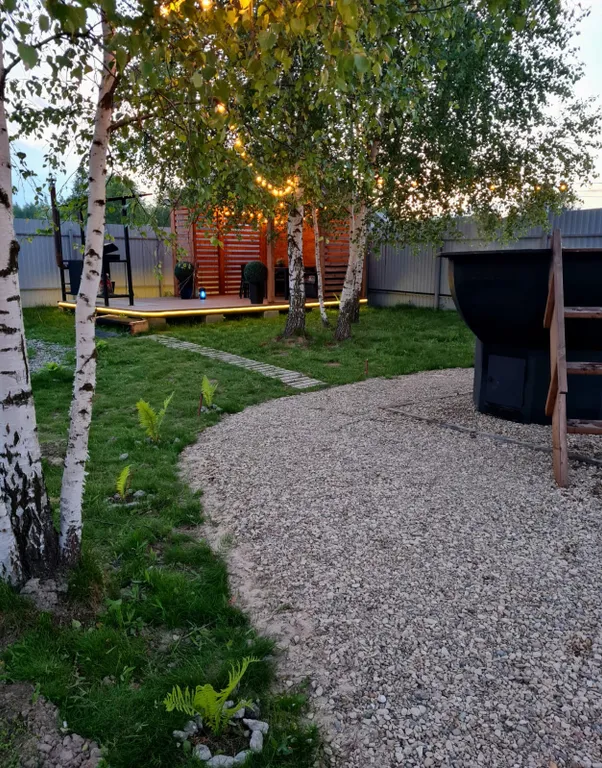 Уютный дом с баней и сибирским чаном на участке 8 соток