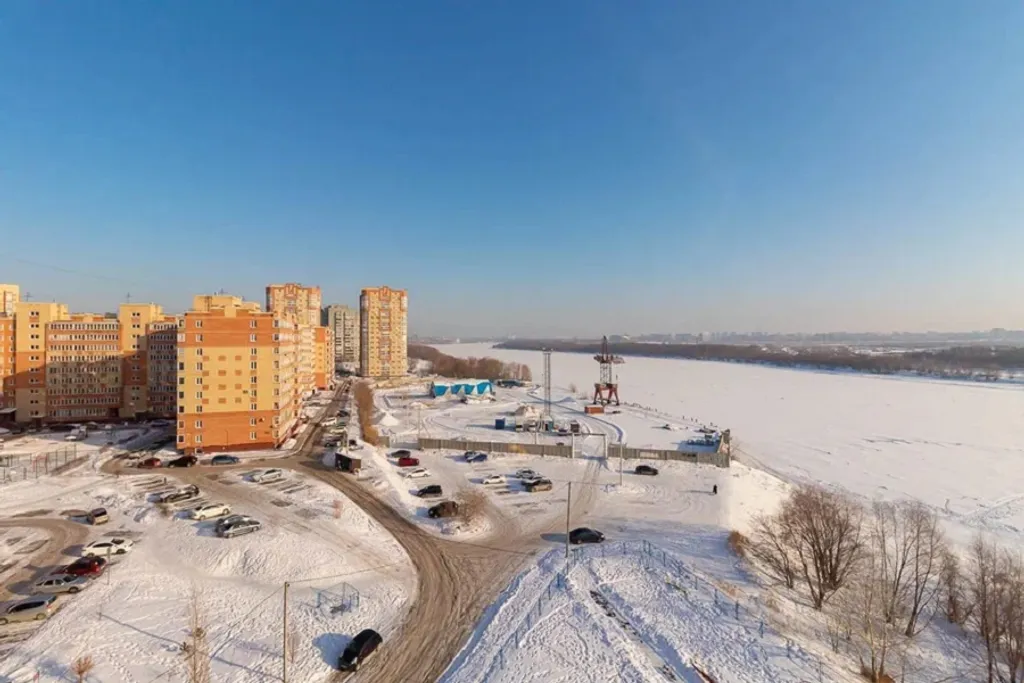 Квартира Хэппи Хаус Современная студия с видом на Иртыш — Омск