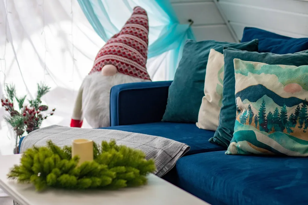 Дизайнерский коттедж Зима