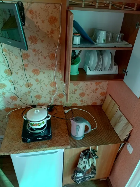 Уютная небольшая  студия, с видом на море и  на вершину Ай-Петри.