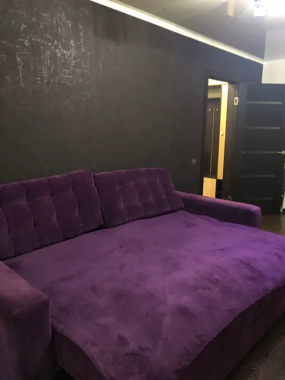 2-комнатная квартира в темных тонах с евроремонтом