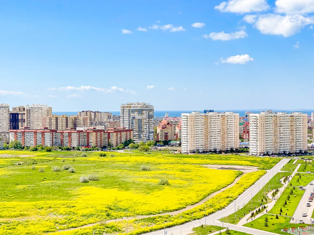 Квартира Яркая квартира с видом на горы и море — Анапа