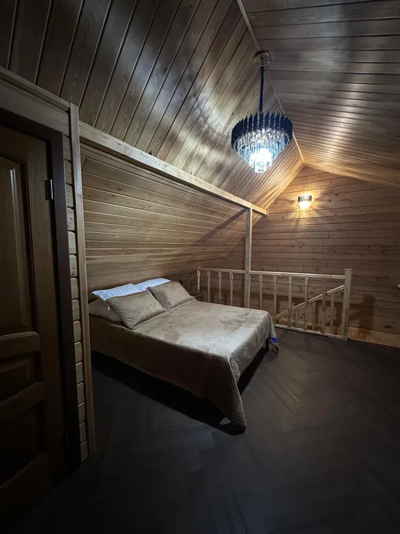 Атмосферное шале с видом на город и на горы