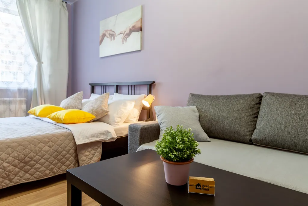 Апартамент RentPlaza с двумя спальнями